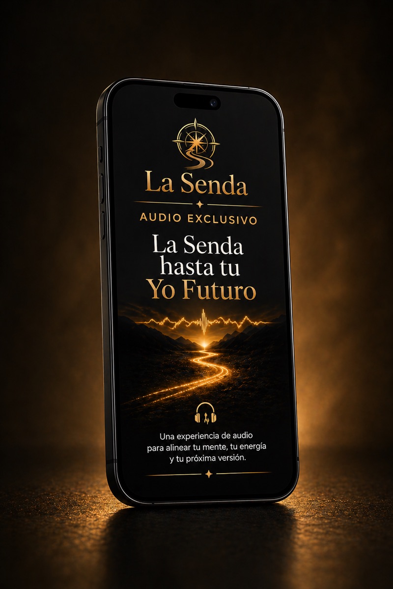 Portada del audio exclusivo La Senda hacia tu Yo Futuro